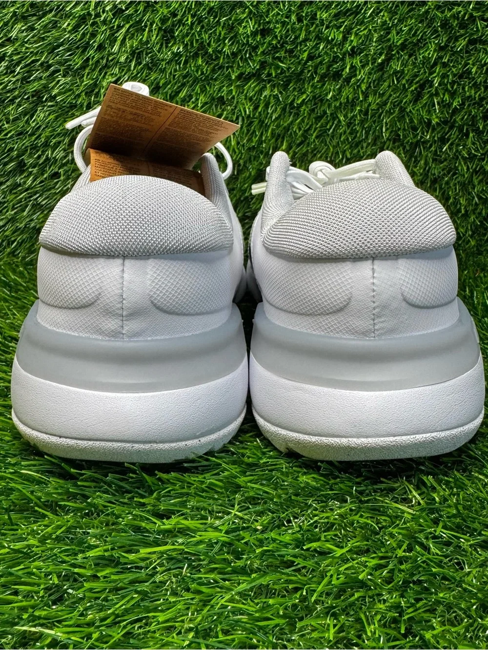Size 10.5 - Mens Nike Free Golf NN Wide White Platinum Golf Shoes - FQ7875-101
